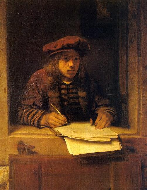 HOOGSTRATEN, Samuel van Self-Portrait zg